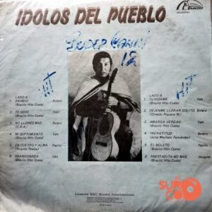 Disco de Vinilo Segundo Rosero - Ídolos Del Pueblo Vinyl Record