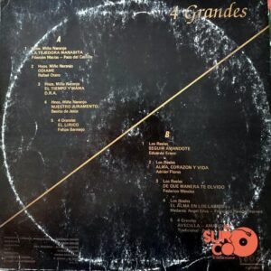 Disco de Vinilo Hnos. Miño Naranjo - 4 Grandes Vinyl Record