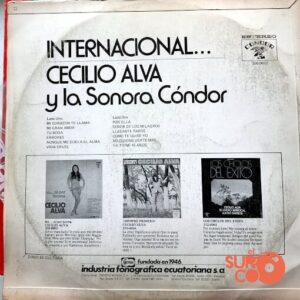 Disco de Vinilo Cecilio Alva - Internacional Vinyl Record