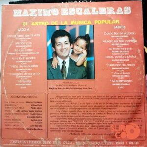 Disco de Vinilo Máximo Escaleras - El Astro De La Música Popular Vinyl Record