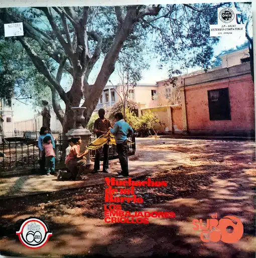 Disco de Vinilo Los Embajadores Criollos - Muchachos De Mi Barrio Vinyl Record