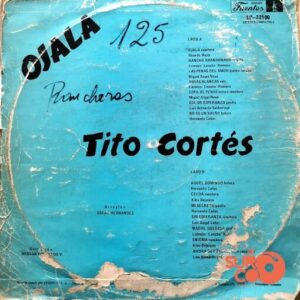 Disco de Vinilo Tito Cortés - Ojalá Vinyl Record