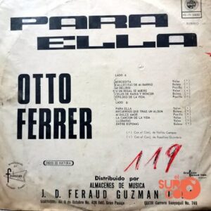 Disco de Vinilo Otto Ferrer - Para Ella Vinyl Record