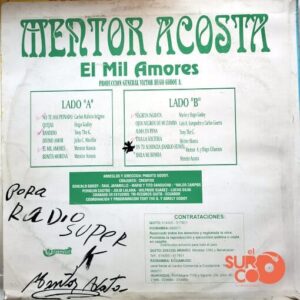 Disco de Vinilo Mentor Acosta - El Mil Amores Vol. 6 Vinyl Record