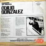 Disco de Vinilo Odilio González - Cuando Yo Muera Vinyl Record