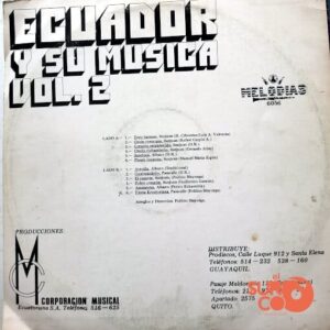 Disco de Vinilo Grupo Sinfónico  - Ecuador Y Su Música Vol 2 Vinyl Record