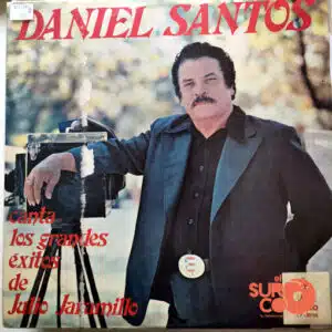 Disco de Vinilo Daniel Santos - Daniel Santos Canta Los Grandes Éxitos De Julio Jaramillo Vinyl Record
