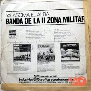 Disco de Vinilo Banda De La II Zona Militar - Ya Asoma El Alba Vinyl Record