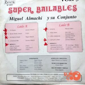Disco de Vinilo Miguel Almachi - Súper Bailables Vol III Vinyl Record