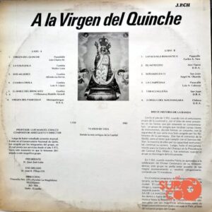 Disco de Vinilo Banda De La Magdalena - A La Virgen Del Quinche Vinyl Record