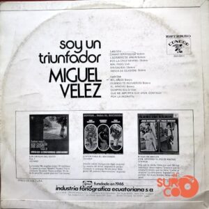 Disco de Vinilo Miguel Vélez - Soy Un Triunfador Vinyl Record