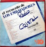 Disco de Vinilo Los Embajadores  - El Recuerdo De Los Embajadores Vinyl Record