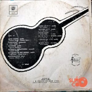 Disco de Vinilo Nelson Dueñas - Quiéreme Vinyl Record