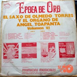 Disco de Vinilo Olmedo Torres - Época De Oro Vol. 6 Vinyl Record