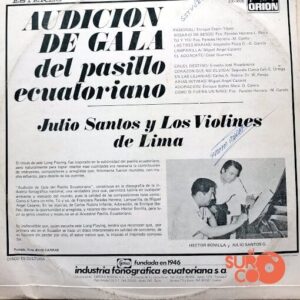 Disco de Vinilo Los Violines De Lima - Audición De Gala Con Los Violines De Lima Vinyl Record