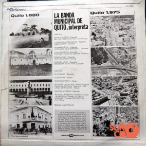 Disco de Vinilo Banda Municipal De Quito - Quito 75 Vinyl Record