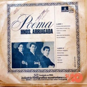 Disco de Vinilo Los Hermanos Arriagada - Poema Vinyl Record
