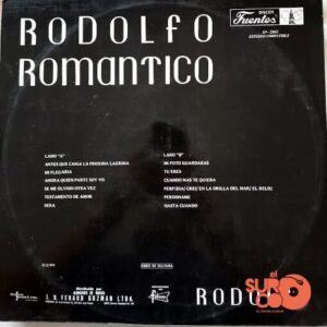 Disco de Vinilo Rodolfo Aicardi - Romántico Vinyl Record