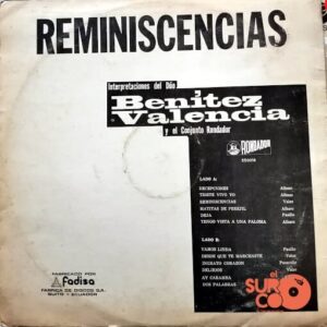 Disco de Vinilo Dúo Benítez Valencia - Reminiscencias Vinyl Record