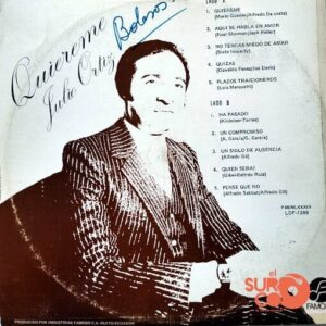 Disco de Vinilo Julio Ortiz - Quiéreme Vinyl Record