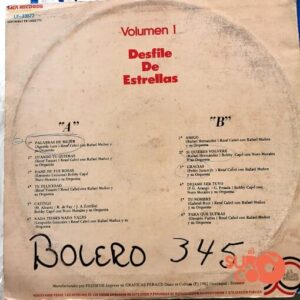 Disco de Vinilo Varios - Desfile De Estrellas Vol 1 Vinyl Record