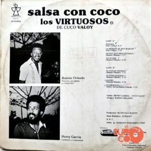 Disco de Vinilo Cuco Valoy Y Los Virtuosos - Salsa Con Coco Vinyl Record