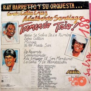Disco de Vinilo Ray Barreto - Tremendo Trío! Vinyl Record