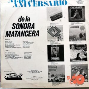 Disco de Vinilo La Sonora Matancera - Álbum Aniversario De La Sonora Matancera Vinyl Record
