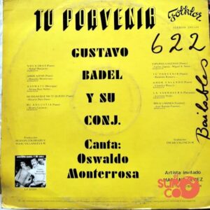 Disco de Vinilo Gustavo Badel Y Su Conjunto - Tu Porvenir Vinyl Record