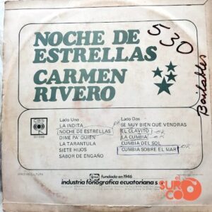 Disco de Vinilo Carmen Rivero - Noche De Estrellas Vinyl Record