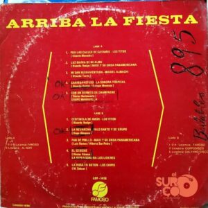 Disco de Vinilo Varios - Arriba La Fiesta Vinyl Record