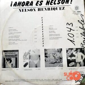 Disco de Vinilo Nelson Henríquez - Ahora Es Nelson Vinyl Record