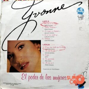 Disco de Vinilo Ivonne - El Poder De La Mujeres Vinyl Record