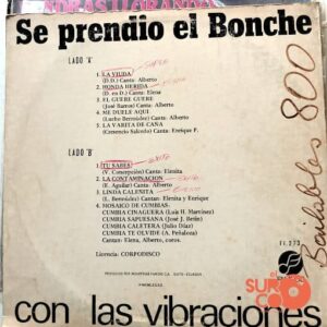 Disco de Vinilo Las Vibraciones - Se Prendió El Bonche Con Las Vibraciones Vinyl Record