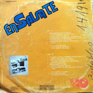 Disco de Vinilo Varios - Ensálsate Vinyl Record
