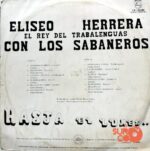 Disco de Vinilo Elíseo Herrera - Eliseo Herrera Con Los Sabaneros Vinyl Record