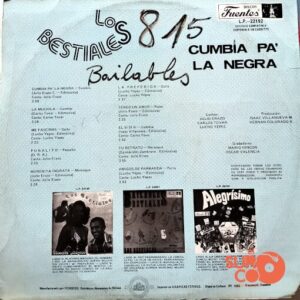 Disco de Vinilo Los Bestiales - Cumbia Pa’ La Negra Vinyl Record