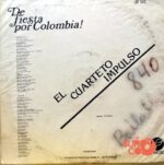 Disco de Vinilo El Cuarteto Impulso - De Fiesta Por Colombia Vol. 3 Vinyl Record