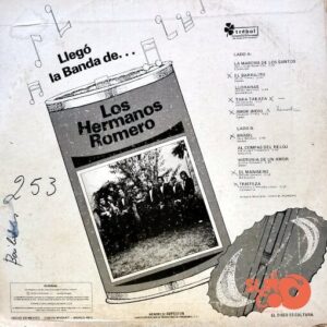 Disco de Vinilo Los Hermanos Romero - Llegó La Banda De… Vinyl Record