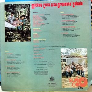 Disco de Vinilo Mickey Cora Y La Orquesta Cábala - Acumulando Puntos Vinyl Record