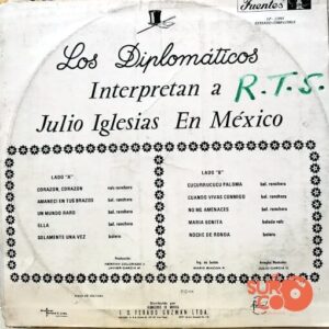 Disco de Vinilo Los Diplomáticos - Interpretan A Julio Iglesias En México Vinyl Record