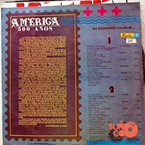 Disco de Vinilo Varios - América 500 Años Vinyl Record