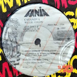 Disco de Vinilo Willie Colón - Casanova Vinyl Record
