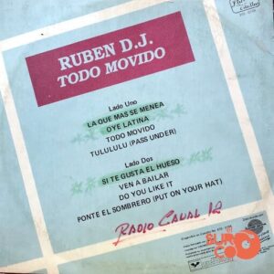 Disco de Vinilo Rubén DJ - Todo Movido Vinyl Record