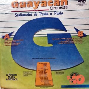 Disco de Vinilo Guayacán Orquesta - Sentimental De Punta A Punta Vinyl Record