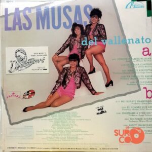 Disco de Vinilo Las Musas Del Vallenato - Encantadoras Vinyl Record