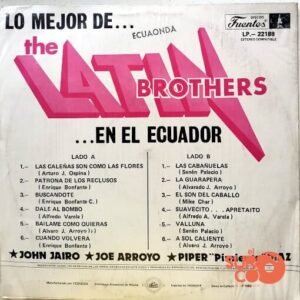 Disco de Vinilo The Latín Brothers - Lo Mejor De… Vinyl Record