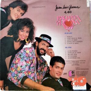 Disco de Vinilo Juan Luis Guerra y 440  - Bachata Rosa Vinyl Record