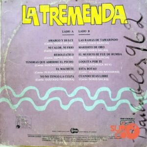 Disco de Vinilo La Tremenda - De Venezuela Para El Mundo Vinyl Record