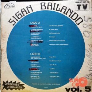 Disco de Vinilo Varios - Sigan Bailando Vol. 5 Vinyl Record